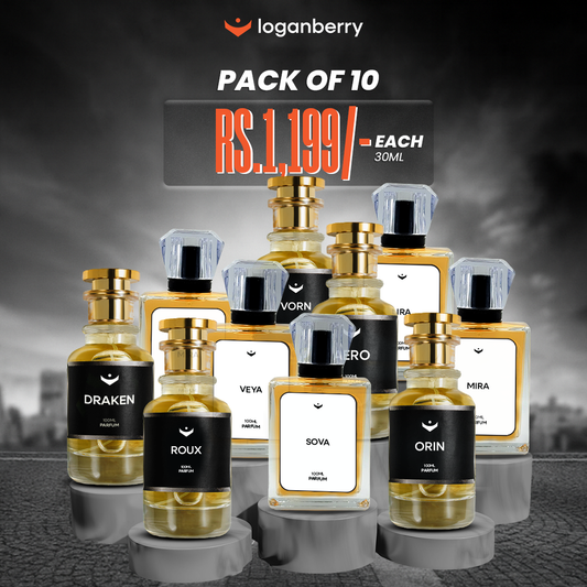 Pack of 10 bundle set (30ml)