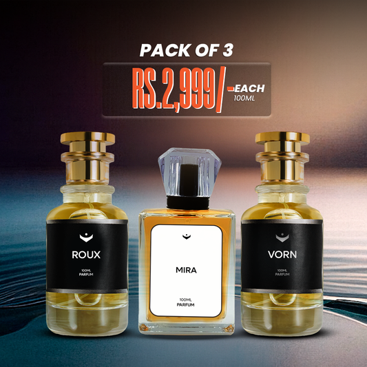 Pack of 3 bundle set (100ml)